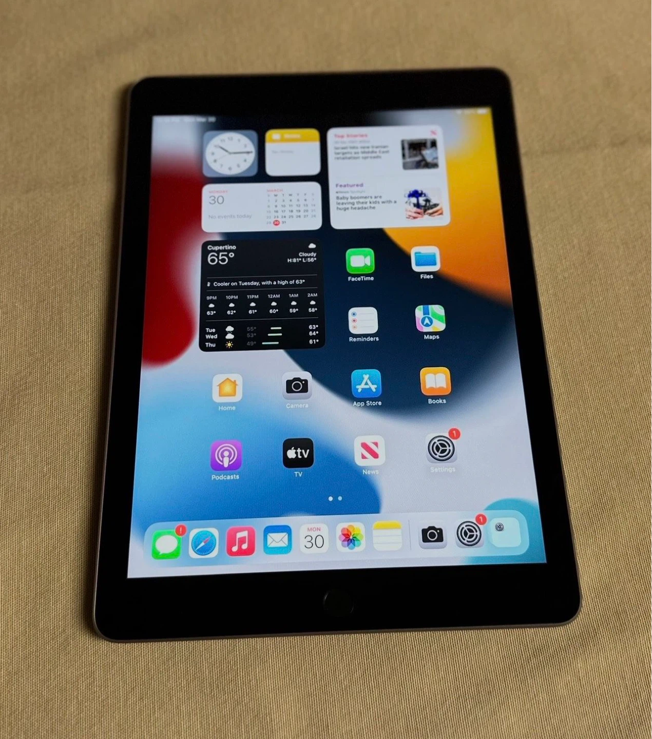 Apple iPad 5th generation 32GB - photo 3