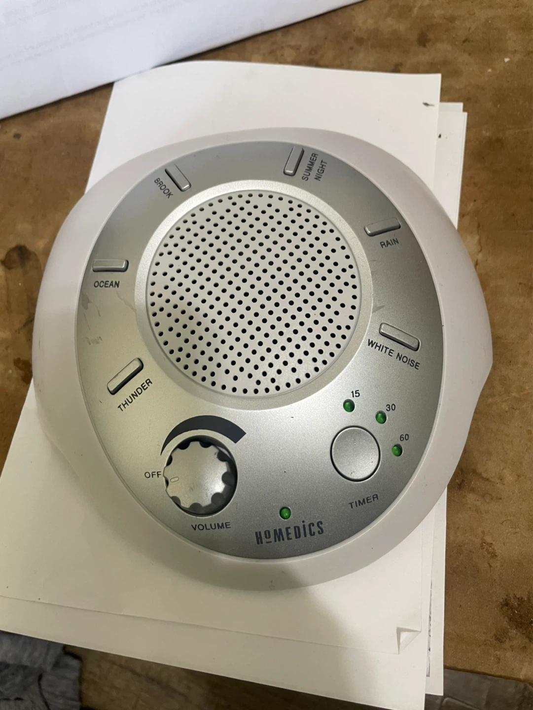HoMedics Sound Spa Sound Machine - photo 4