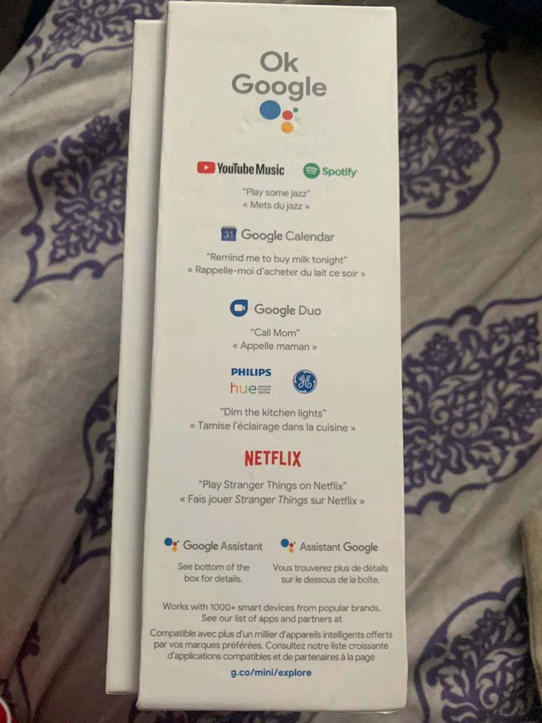 Google Nest Mini (2nd Gen) Smart Speaker - photo 3