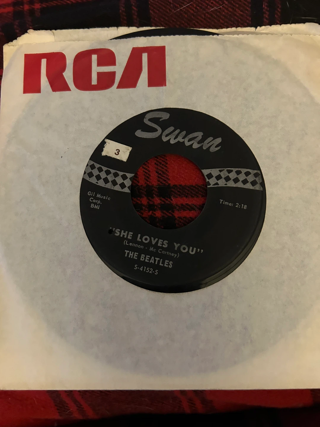 The Beatles " 7"  VinylSingle - photo 5