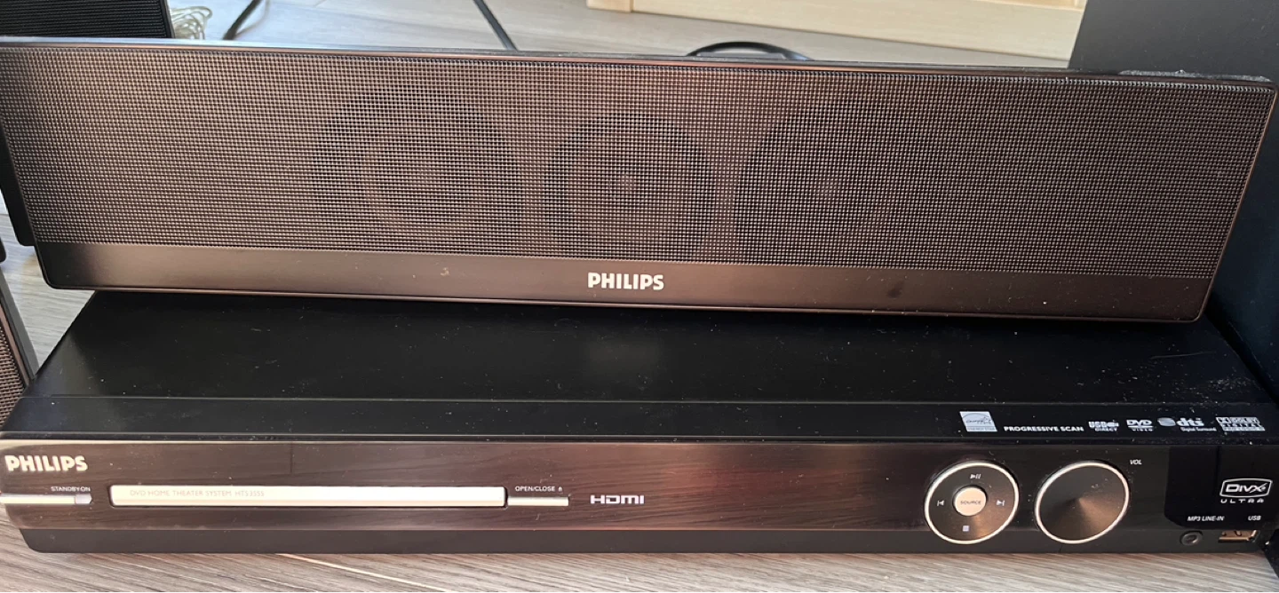Philips Home Theatre System with DVD Player and Subwoofer - photo 2