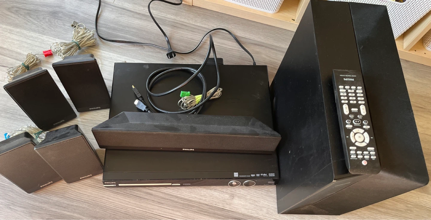 Philips Home Theatre System with DVD Player and Subwoofer - photo 5