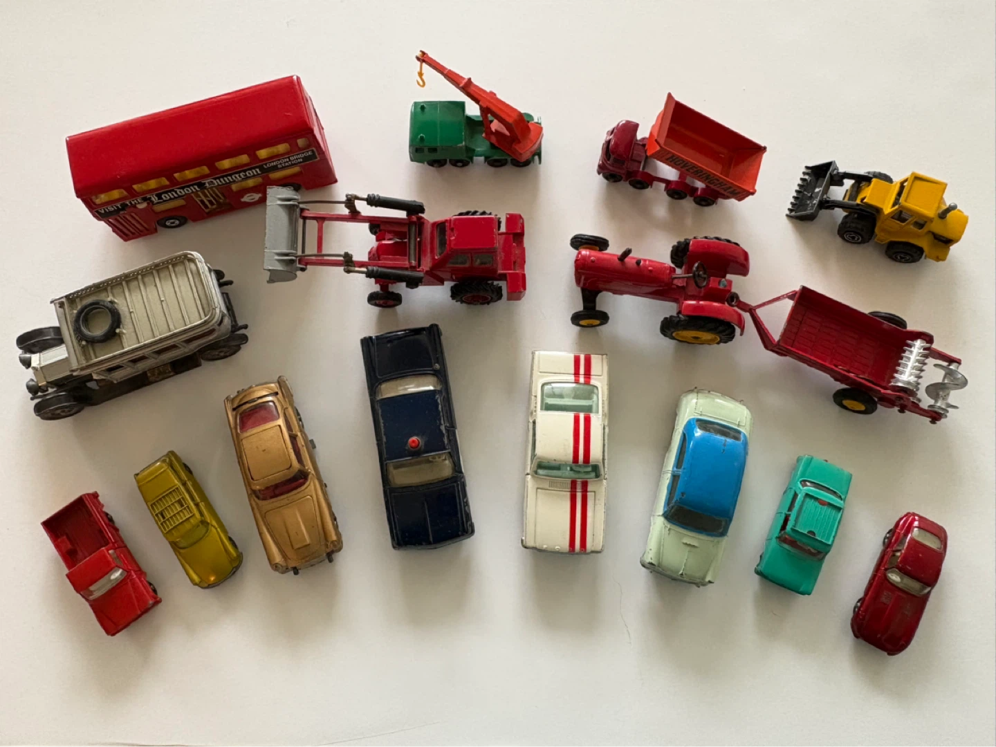 1960s and 1970s diecast vehicles