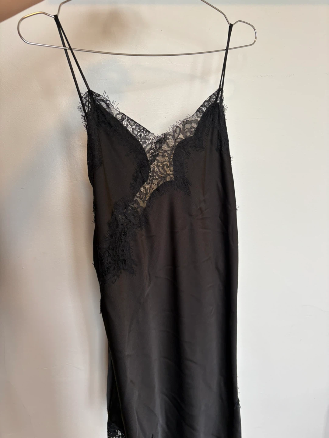 Zara NWT Lace Trim Slip Dress M & L - photo 3