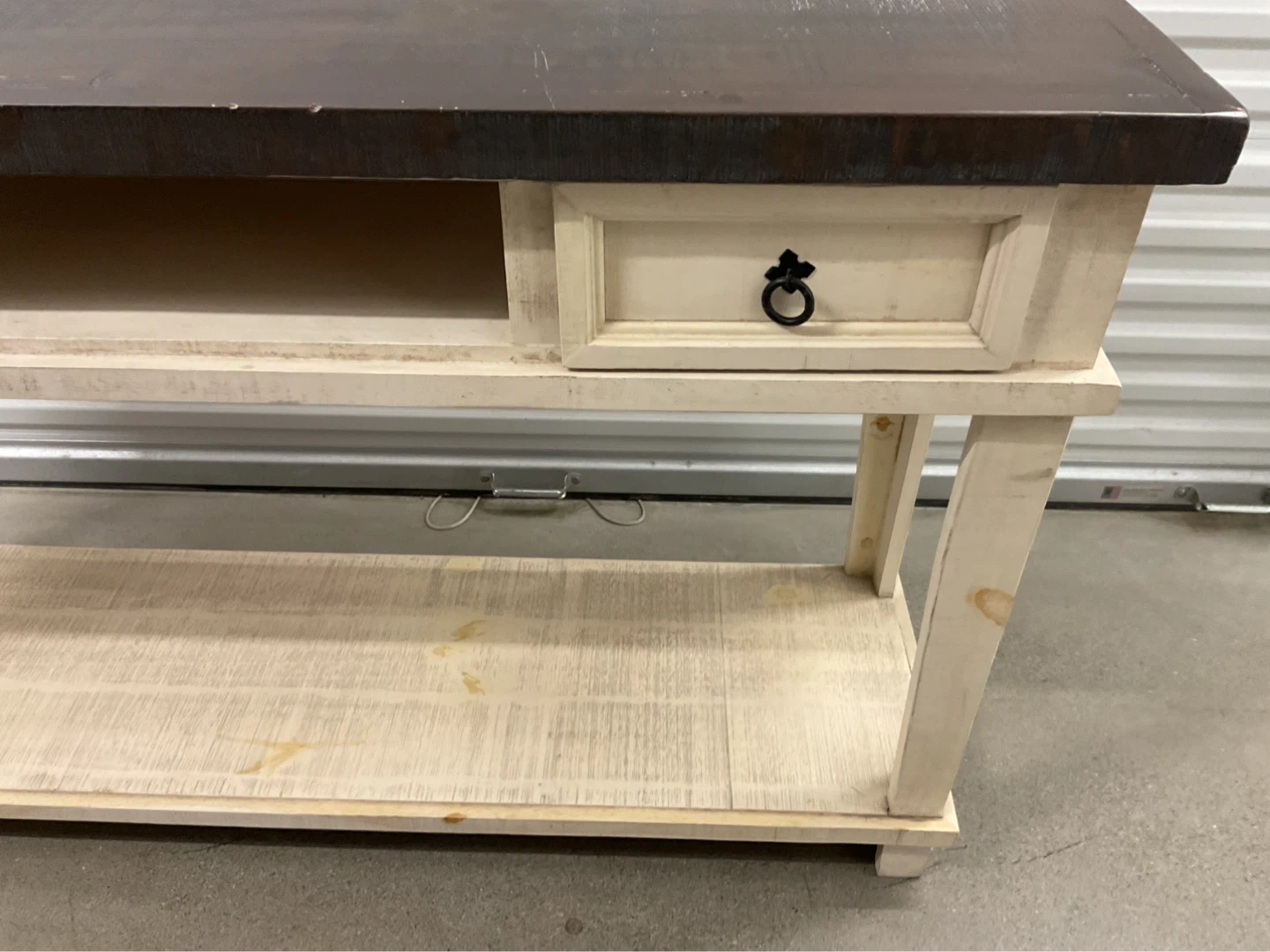 RUSTIC FARMHOUSE CONSOLE TABLE - photo 3