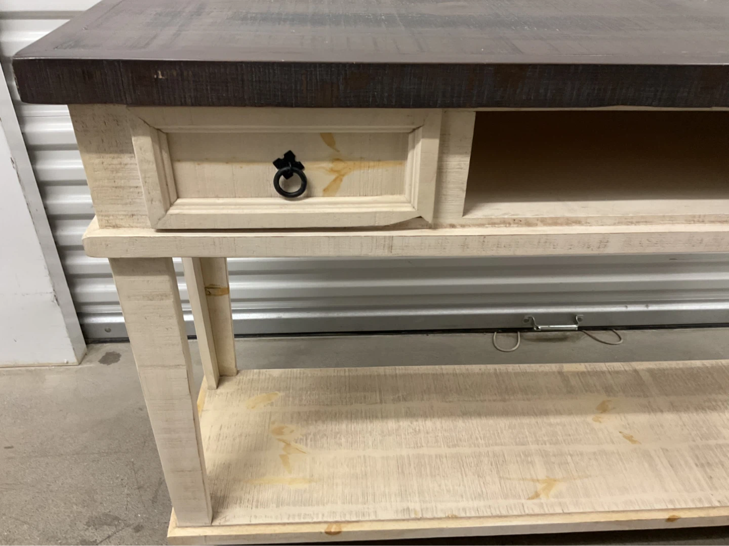 RUSTIC FARMHOUSE CONSOLE TABLE - photo 4