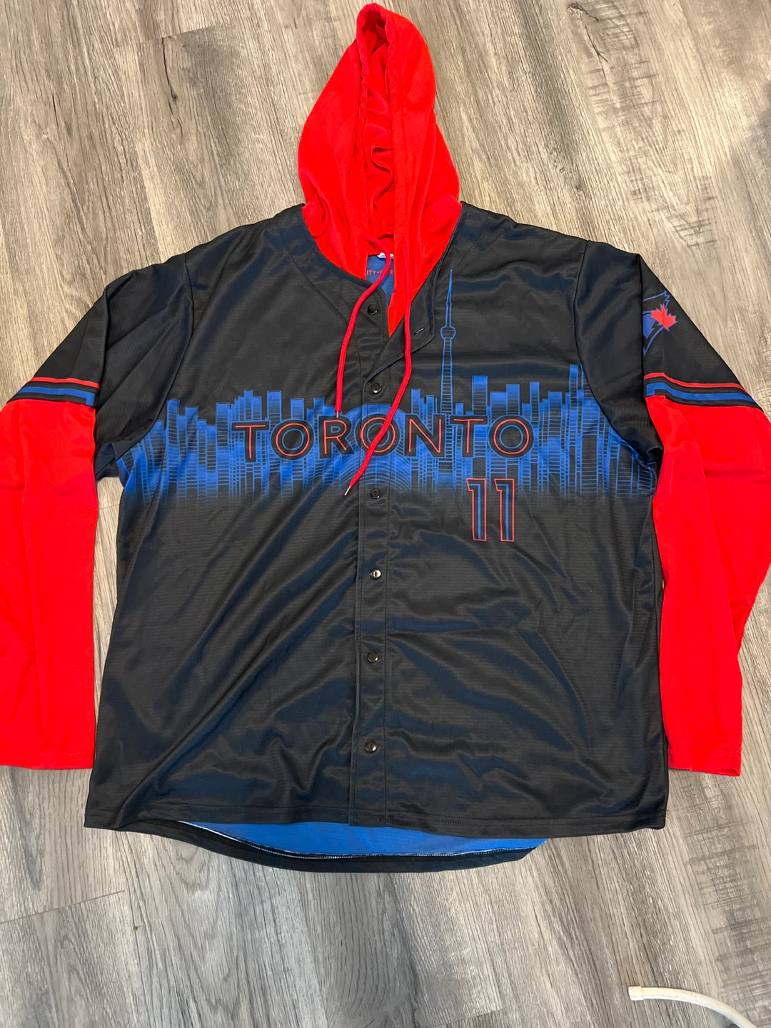 Toronto Blue Jays Bichette #11 Baseball Jersey Hoodie