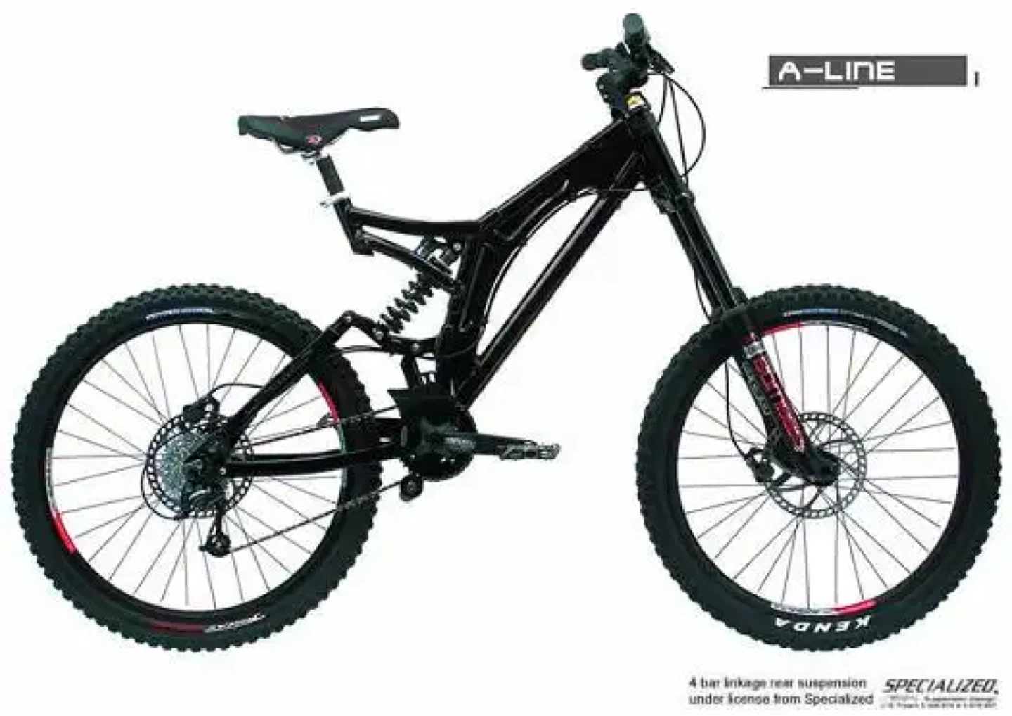 2003 Norco Team NS - A-Line Full Suspension Mountain Bike