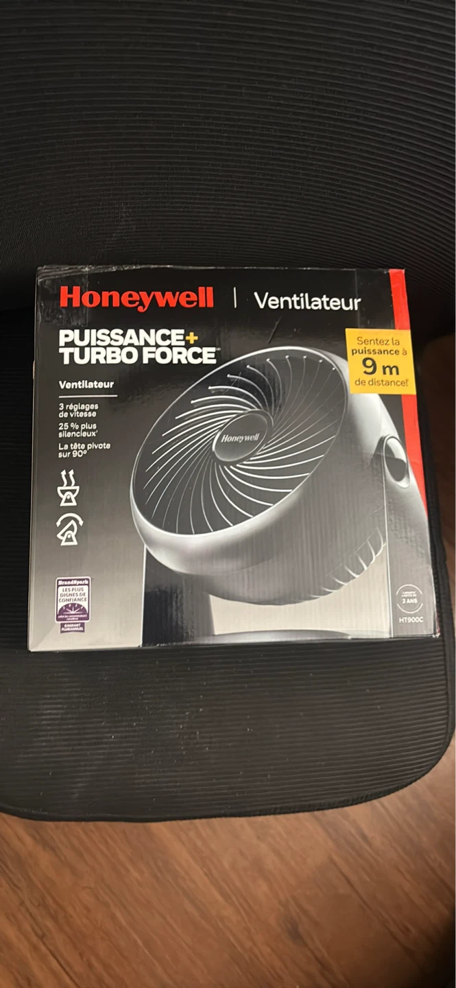 Honeywell Turbo Force Fan - photo 2