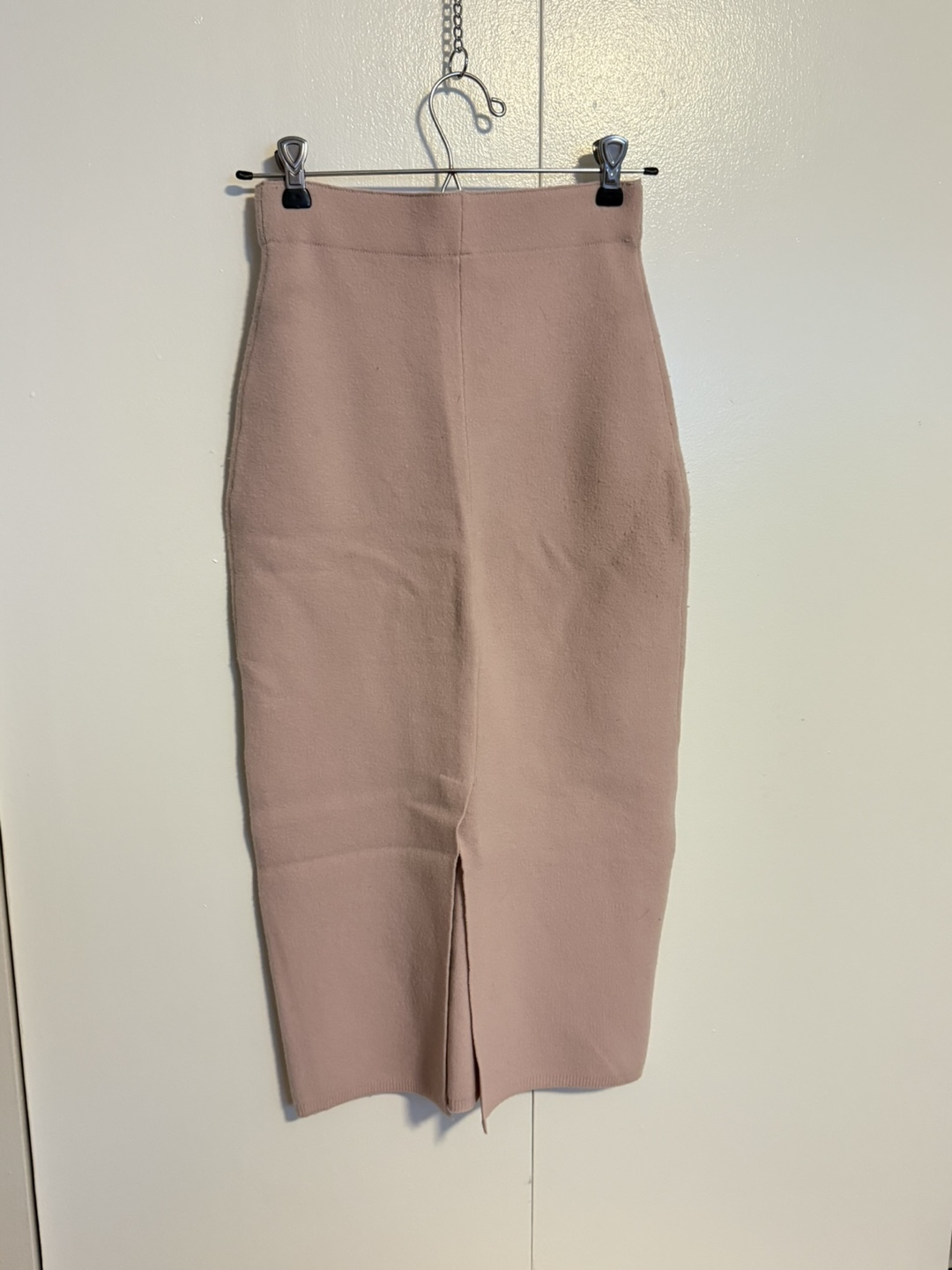 Babaton Pink Knit Pencil Skirt - Size XS - photo 3