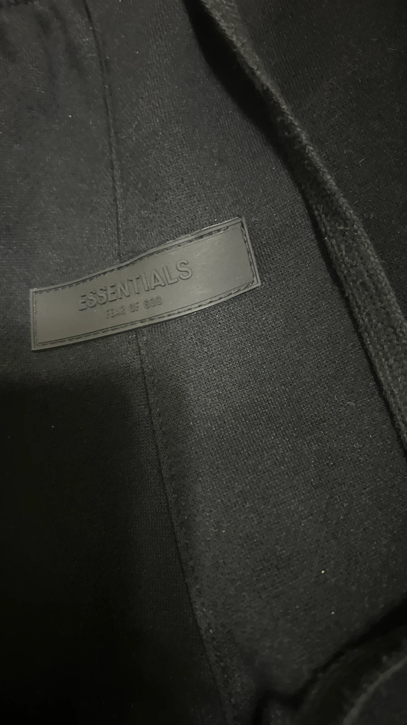 Black Essentials Fear of God Sweatpants Size L - photo 2