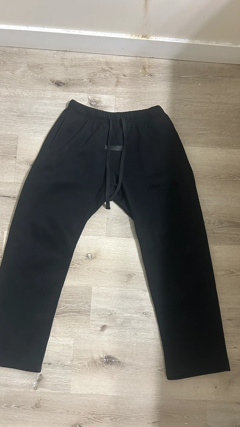 Black Essentials Fear of God Sweatpants Size L