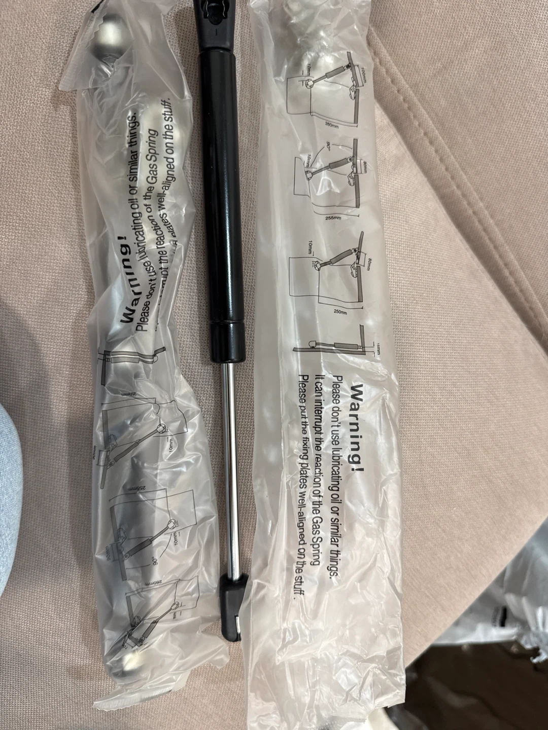 Gas Spring Struts (Set of 2)