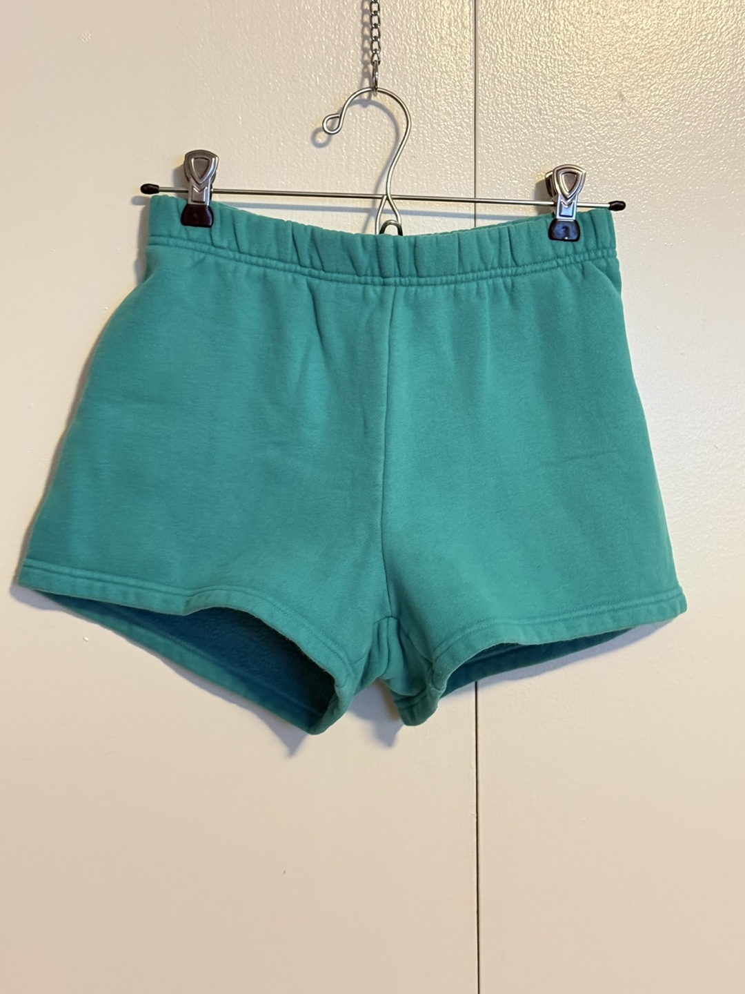 Tha Cozy Fleece Shorts XS Teal