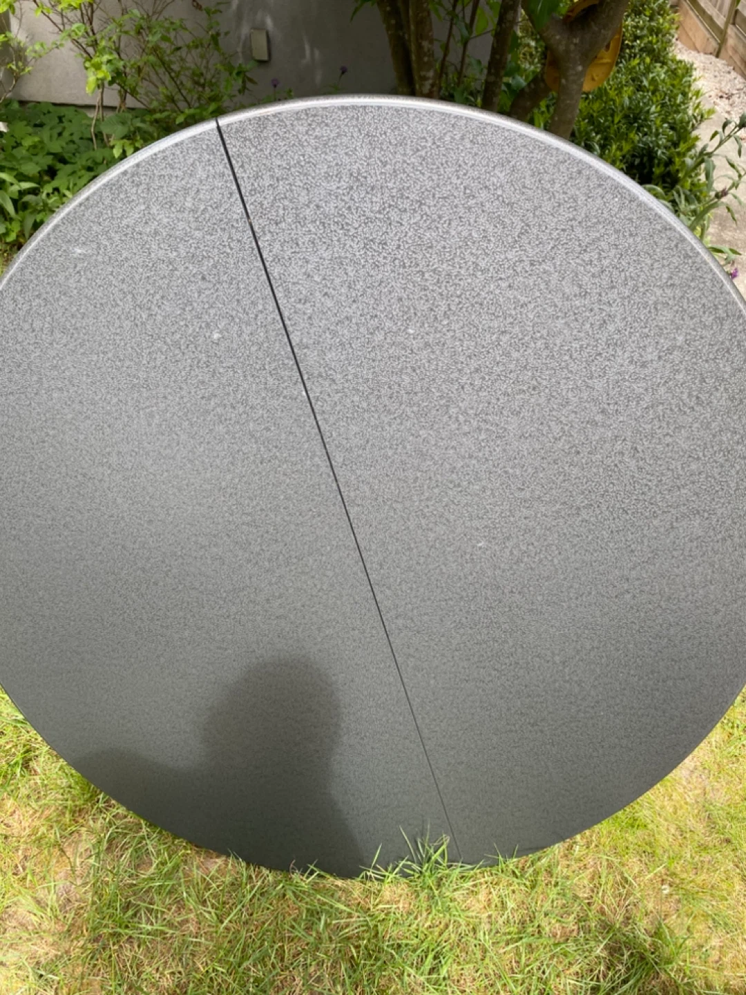 MOBLER - Round Table charcoal grey - photo 2