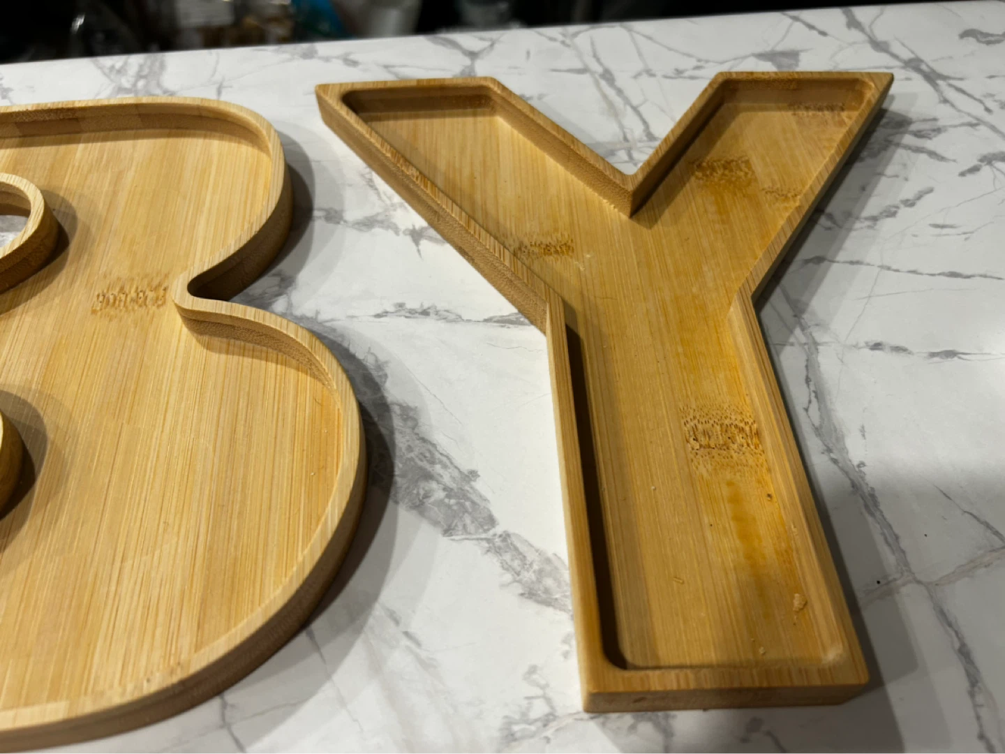 Bamboo Letter Trays - BABY - photo 5