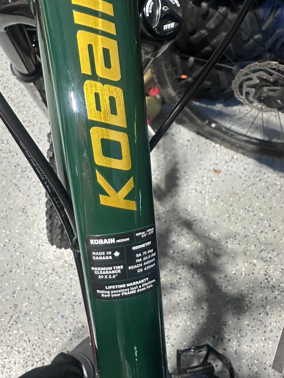 Devinci Kobain Mountain Bike - Medium - Green - photo 4