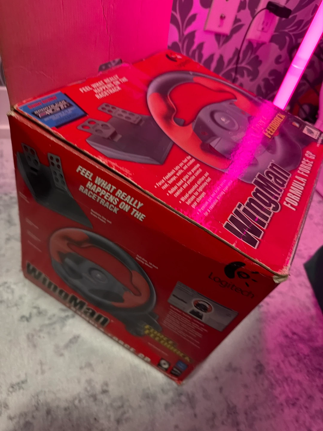 Logitech WingMan Formula Force GP Racing Wheel and Pedals - photo 3