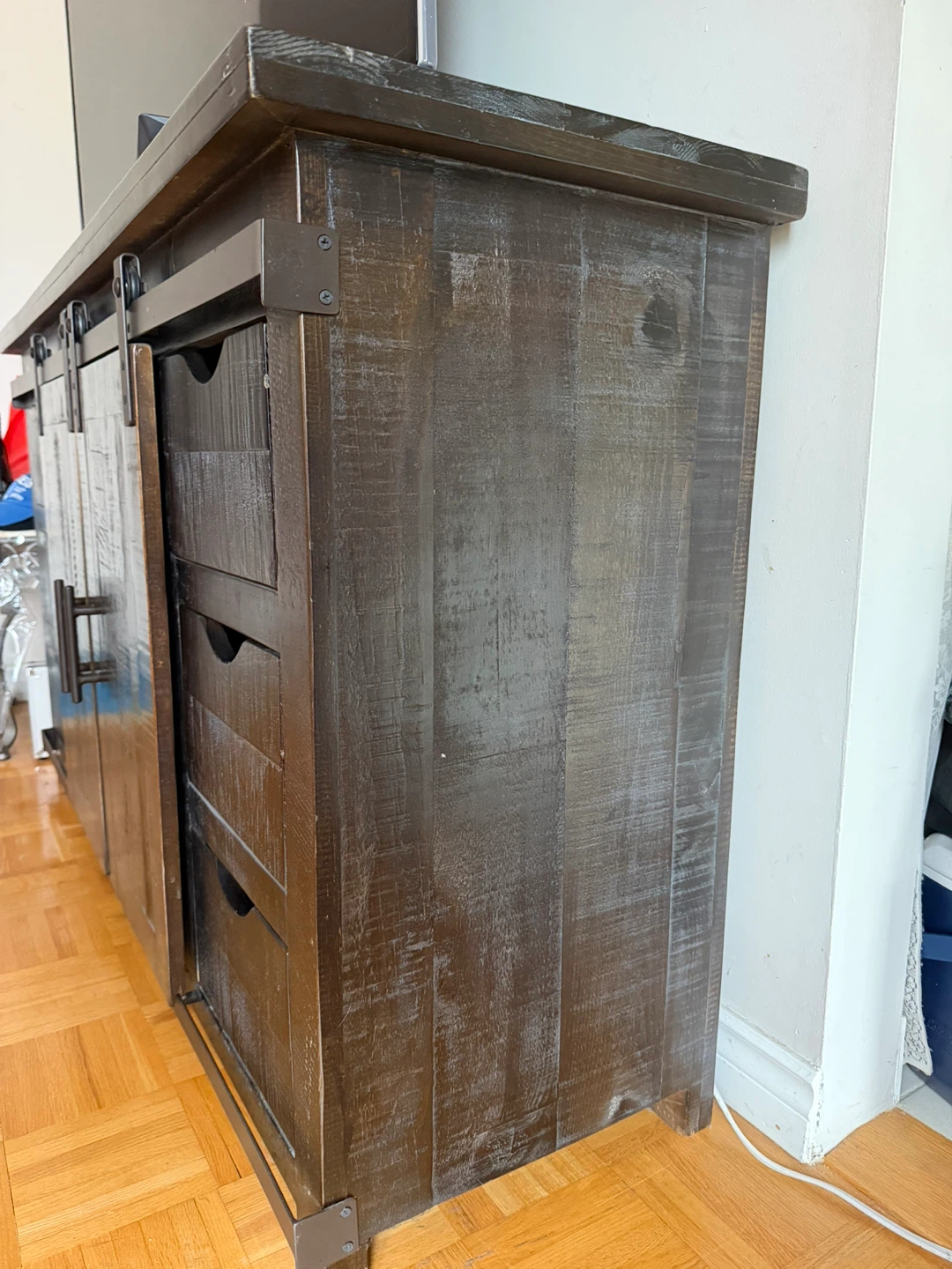 Pottery barn entertainment unit - photo 4