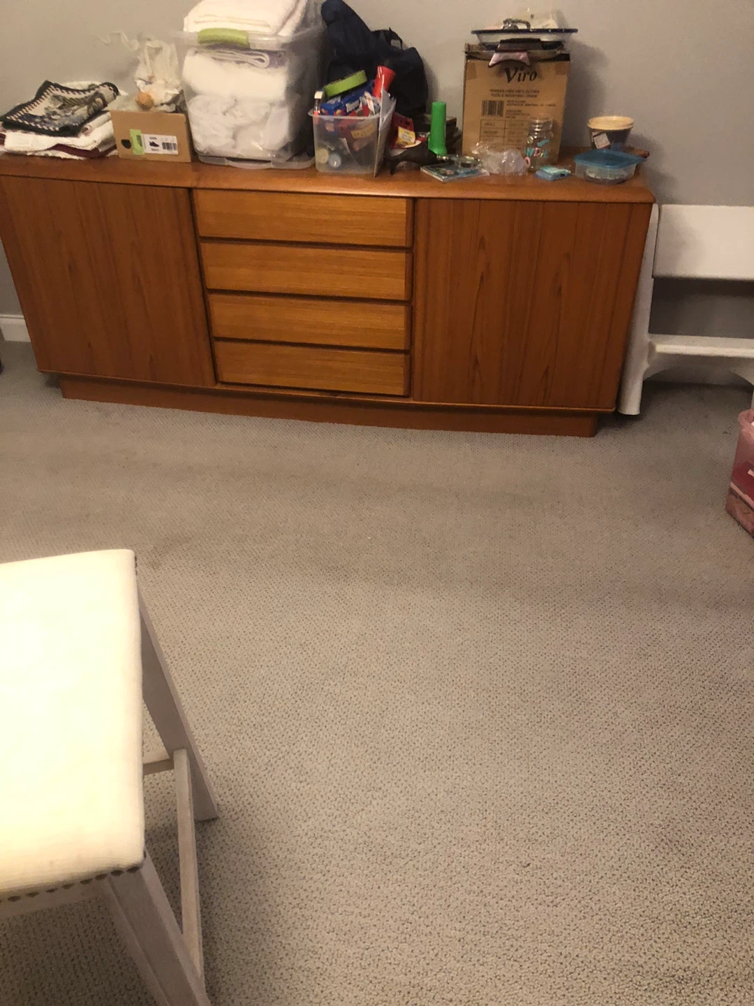 Teak Sideboard Cabinet with Drawers - photo 2