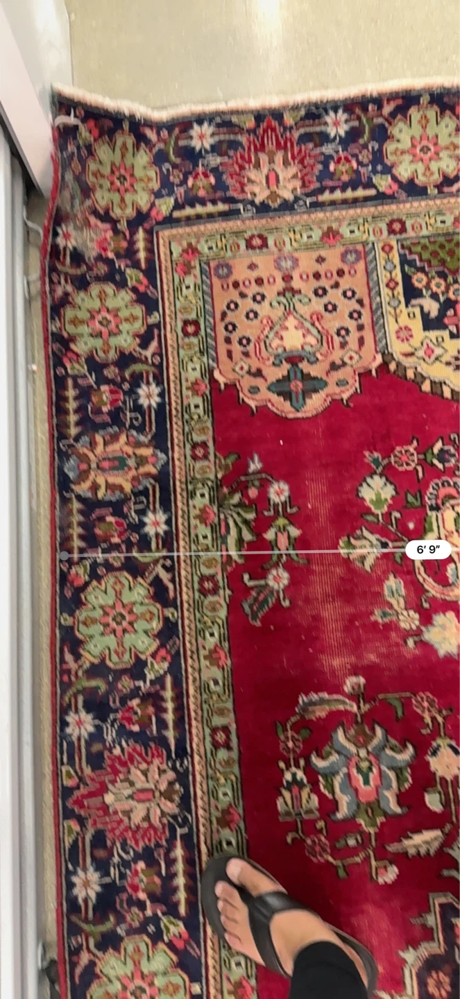 VTG Beautiful and Vibrant Tabriz Persian Rug - photo 4