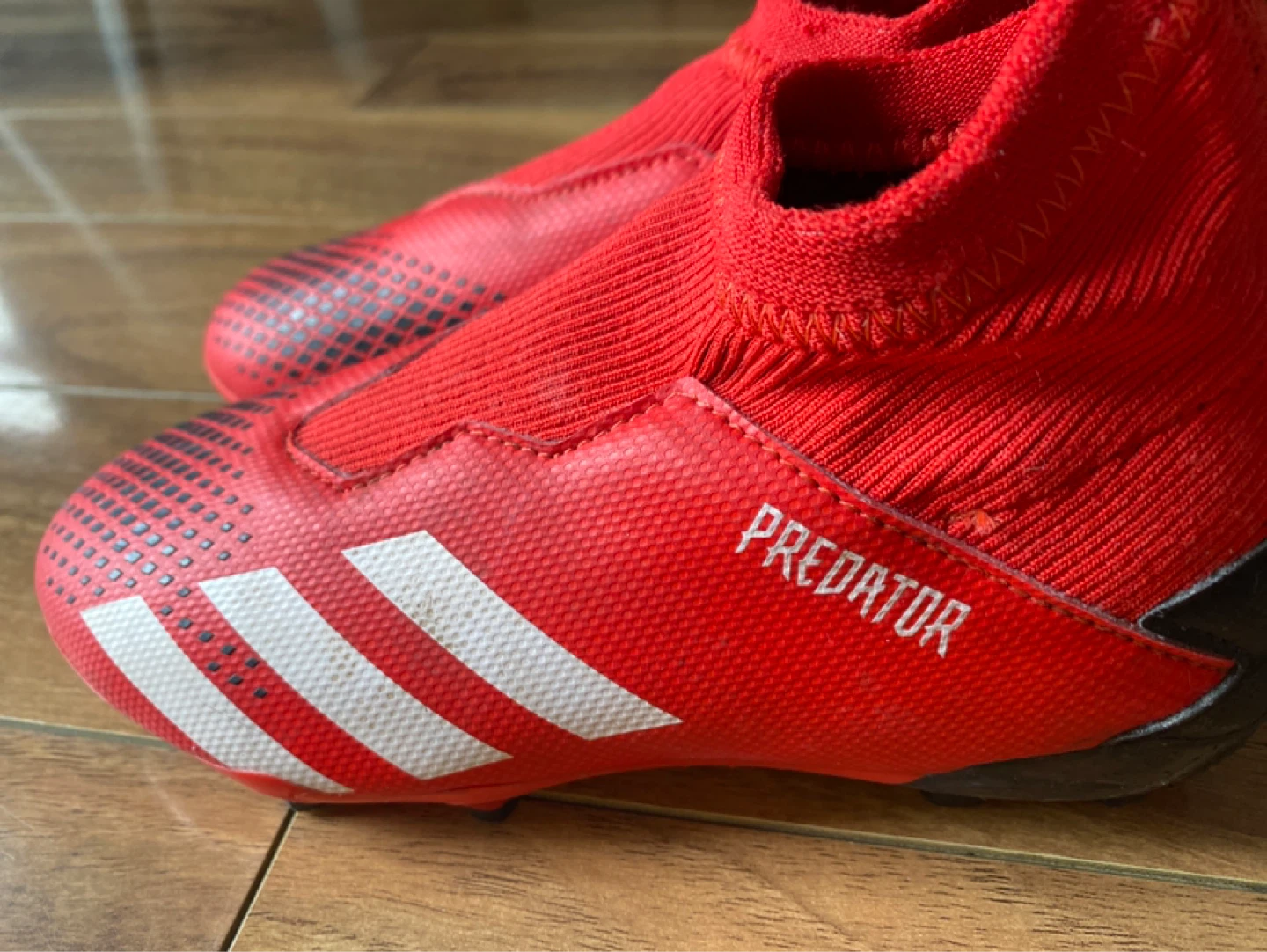 Adidas Predator Red Cleats - photo 2