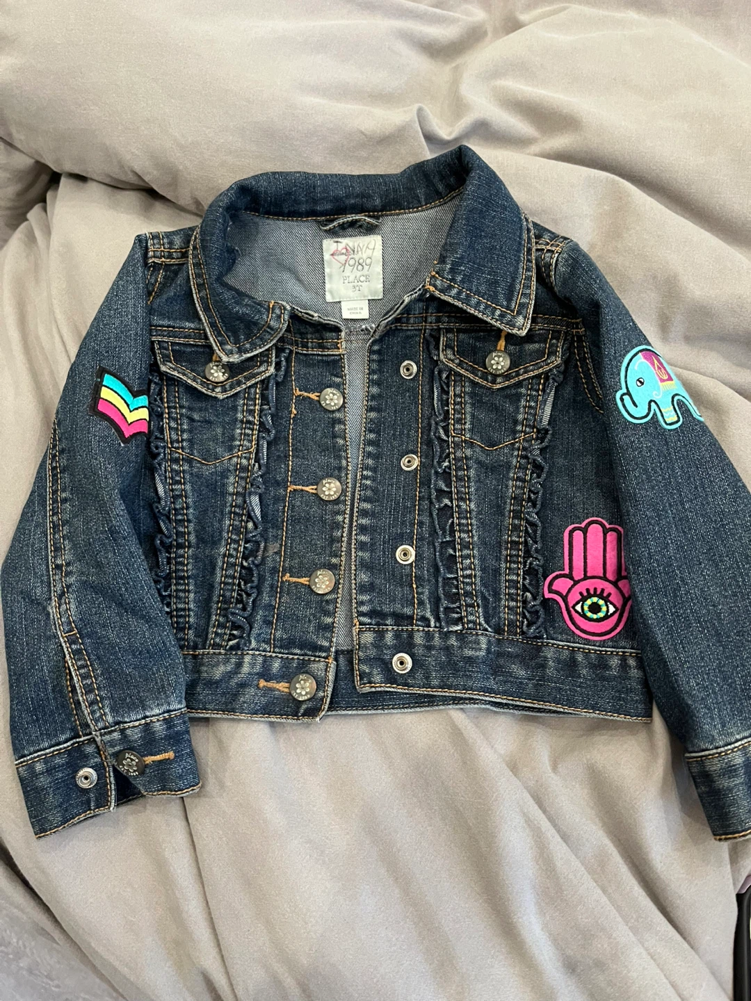 The Children's Place Denim Jacket Size 3T