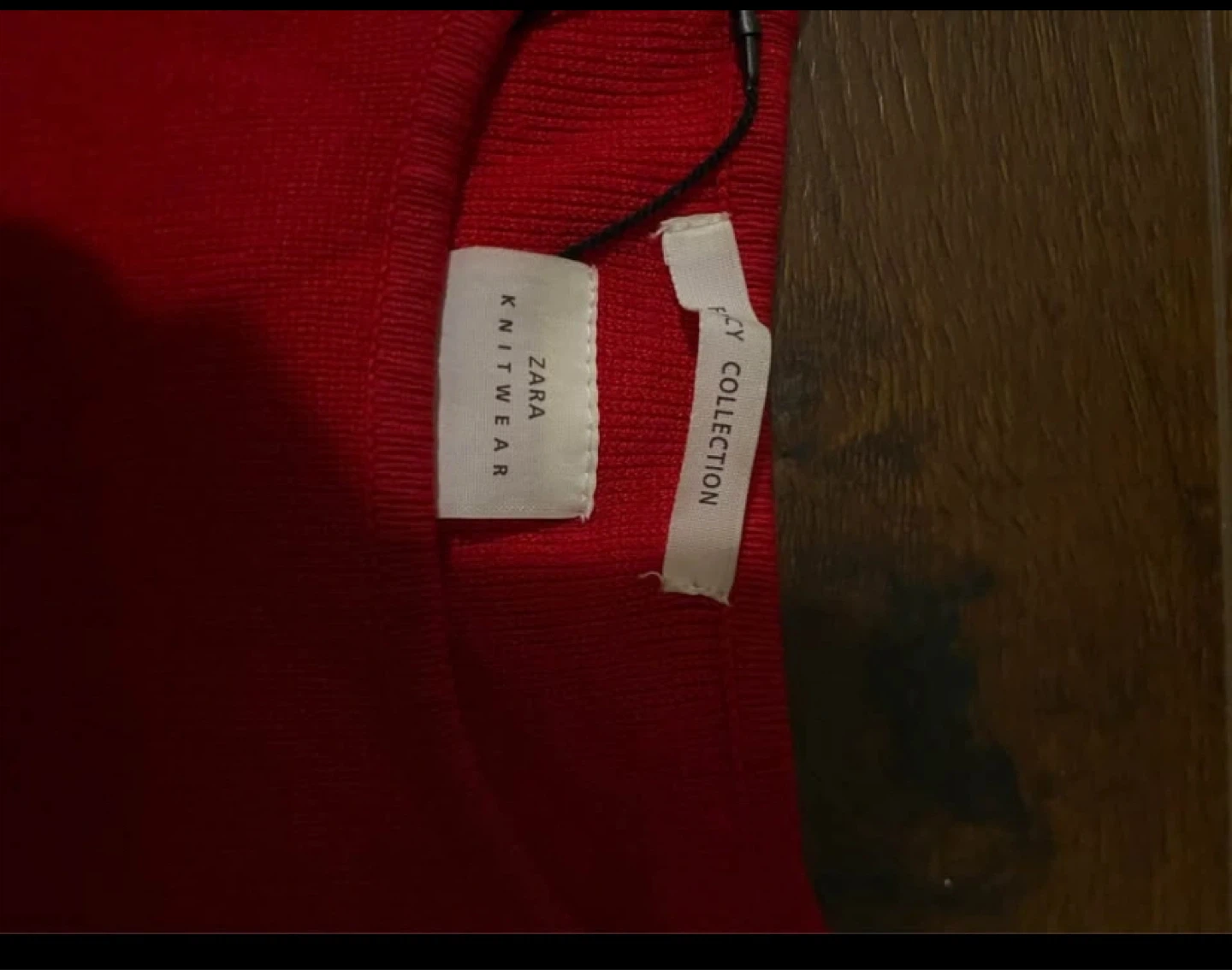 Red Zara Knitwear Sweater with Stars - photo 2
