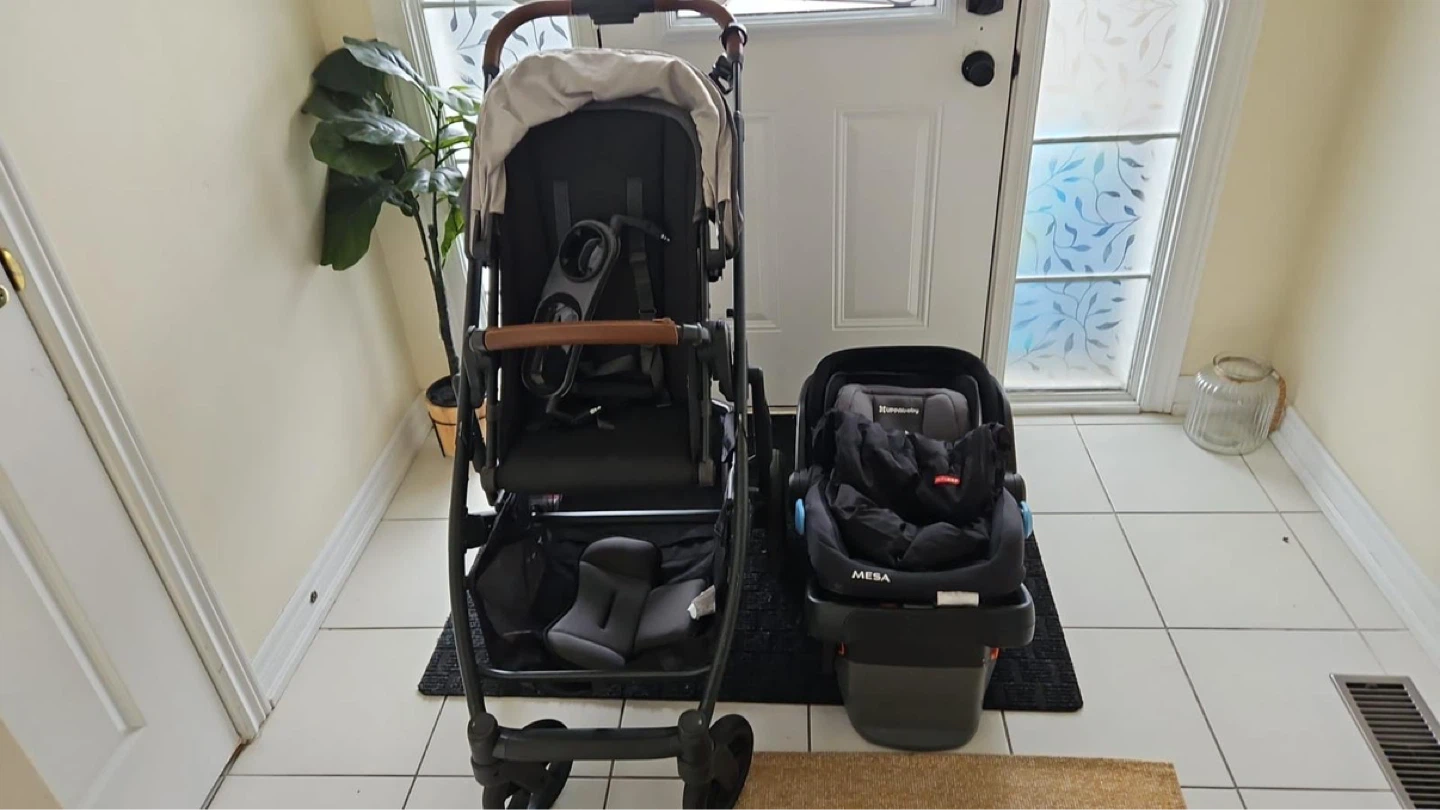 UPPAbaby Cruz Stroller and MESA Infant Car Seat Travel System