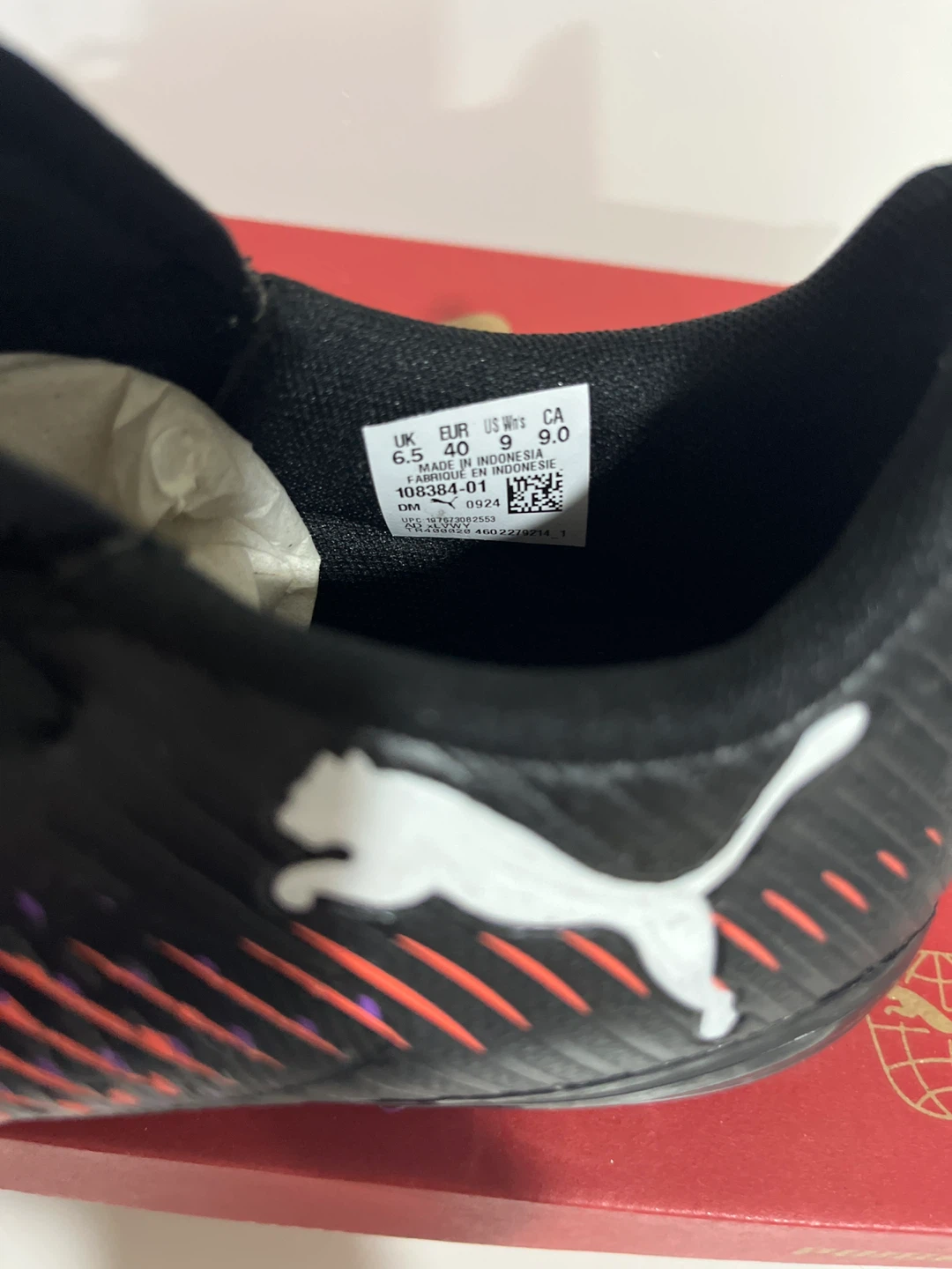 Puma Future 8 Play FG/AG Youth Soccer Cleats - Size 9 - photo 2