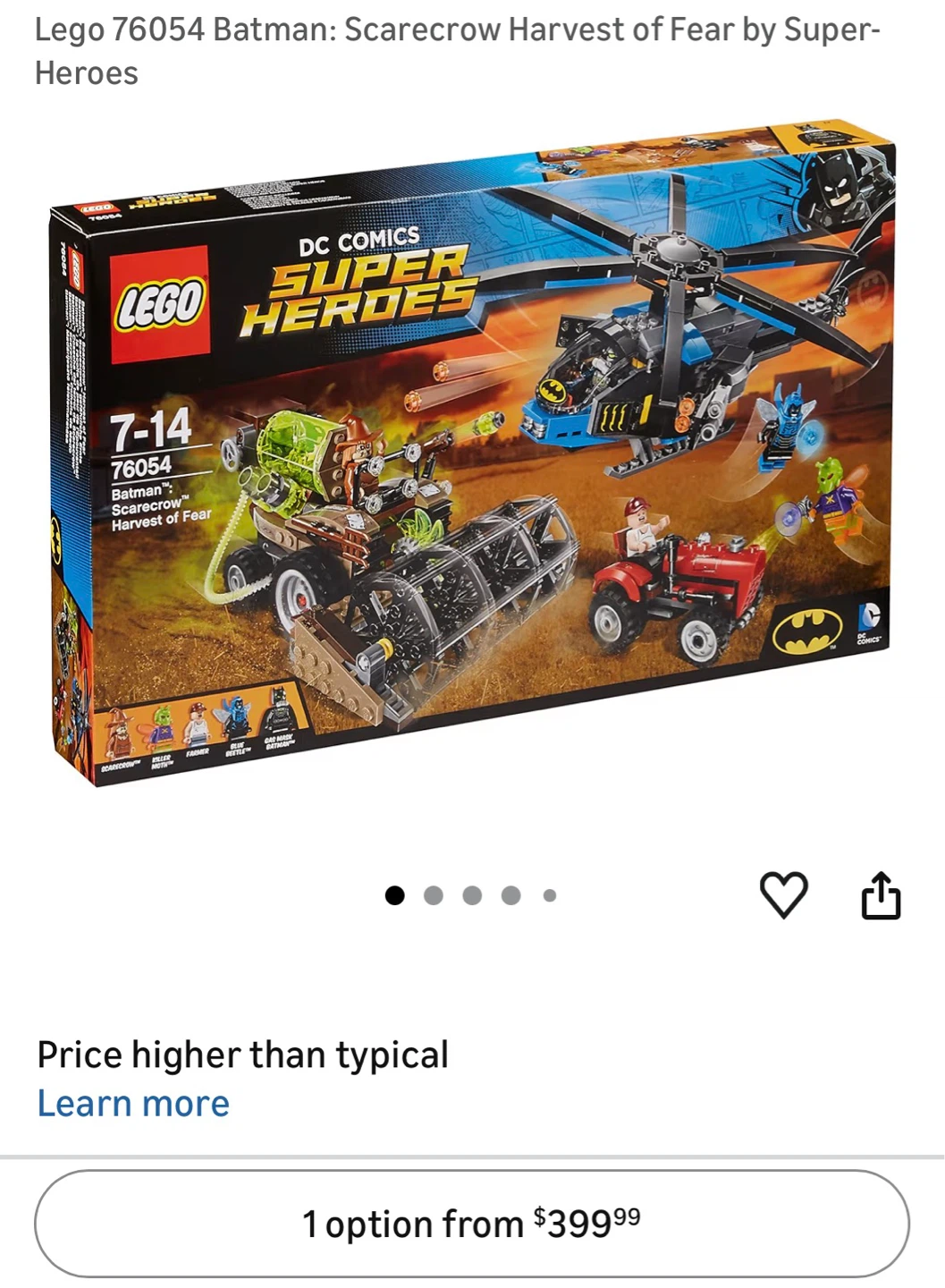 LEGO 76054 Batman Scarecrow Harvest of Fear Super Heroes Set - photo 3