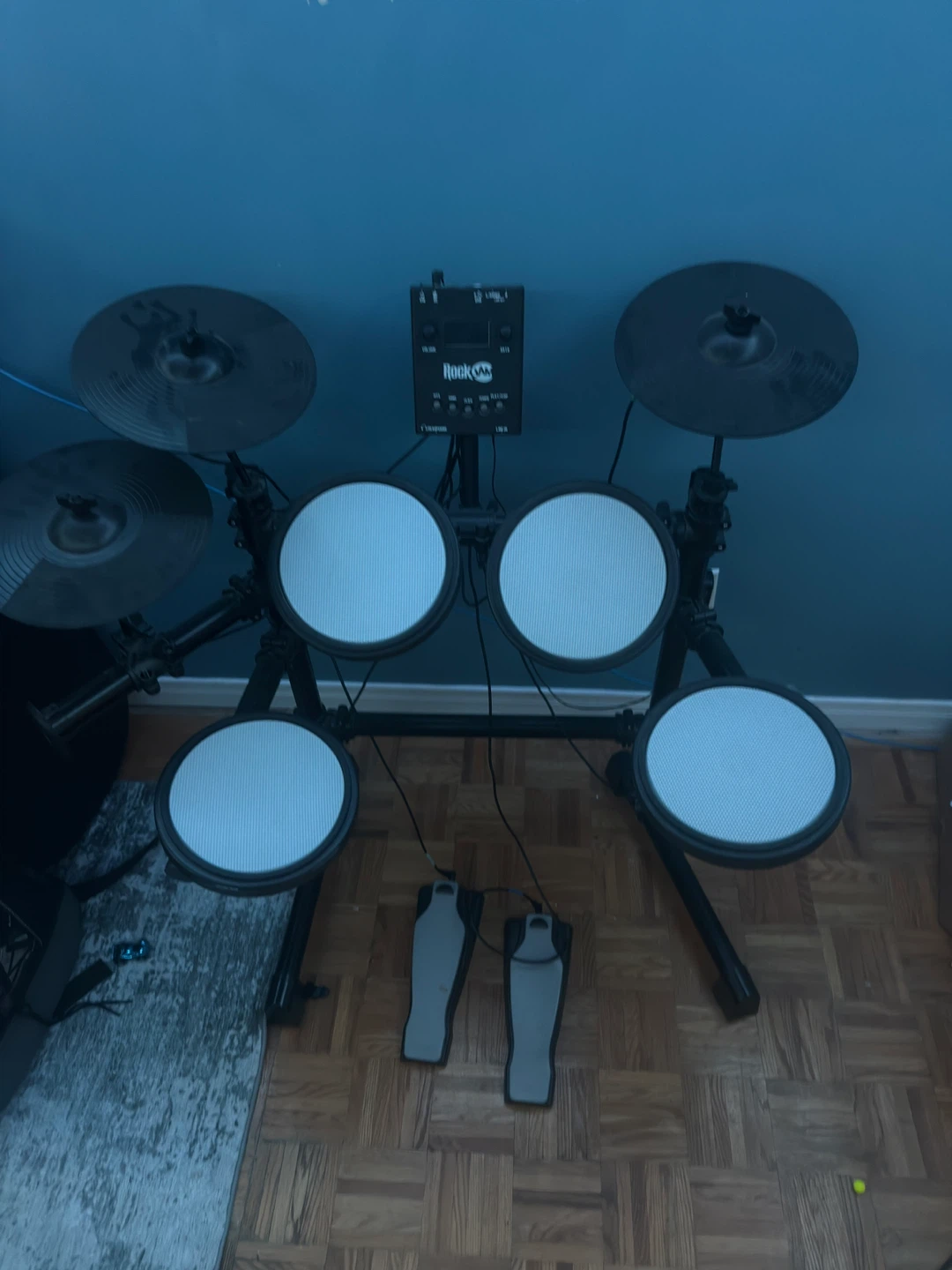 ROCKJAM DDMESH500 Electronic Drum Kit with Pedals