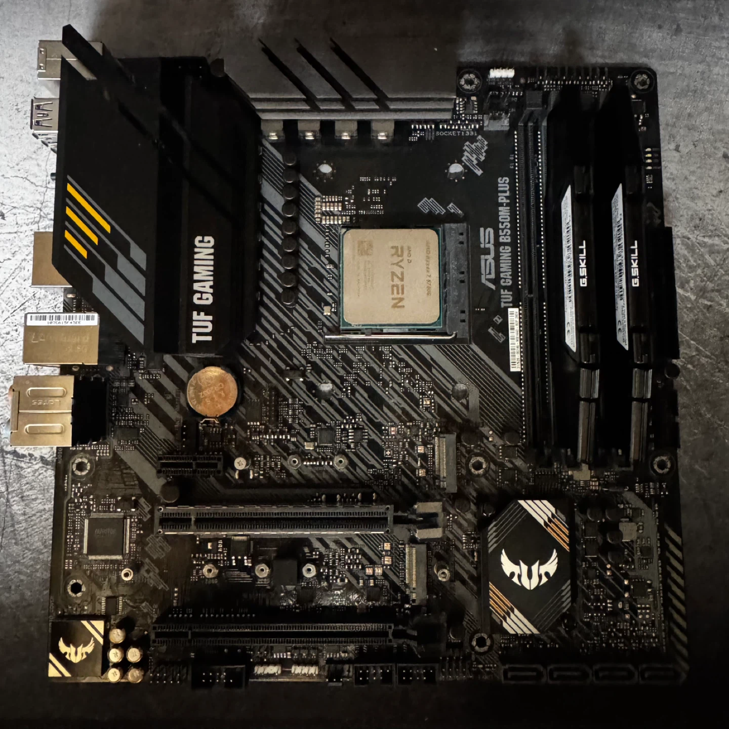 AMD Ryzen 7 5700G CPU & ASUS TUF Gaming B550M-PLUS Motherboard - photo 3