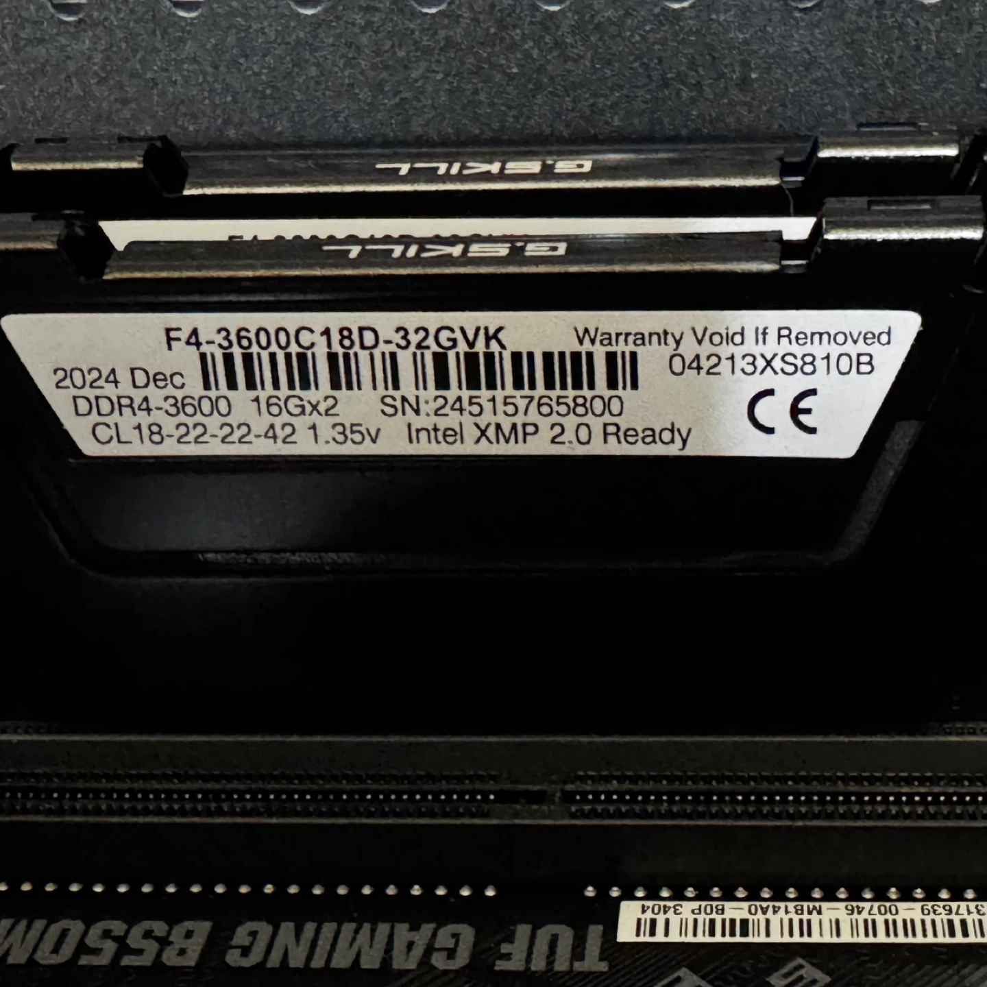 AMD Ryzen 7 5700G CPU & ASUS TUF Gaming B550M-PLUS Motherboard - photo 2