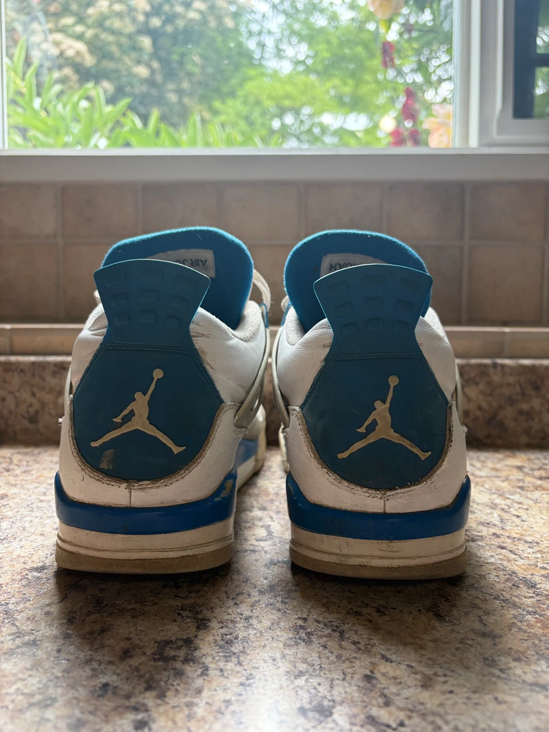 Air Jordan 4 "Columbia" Sneakers - photo 2