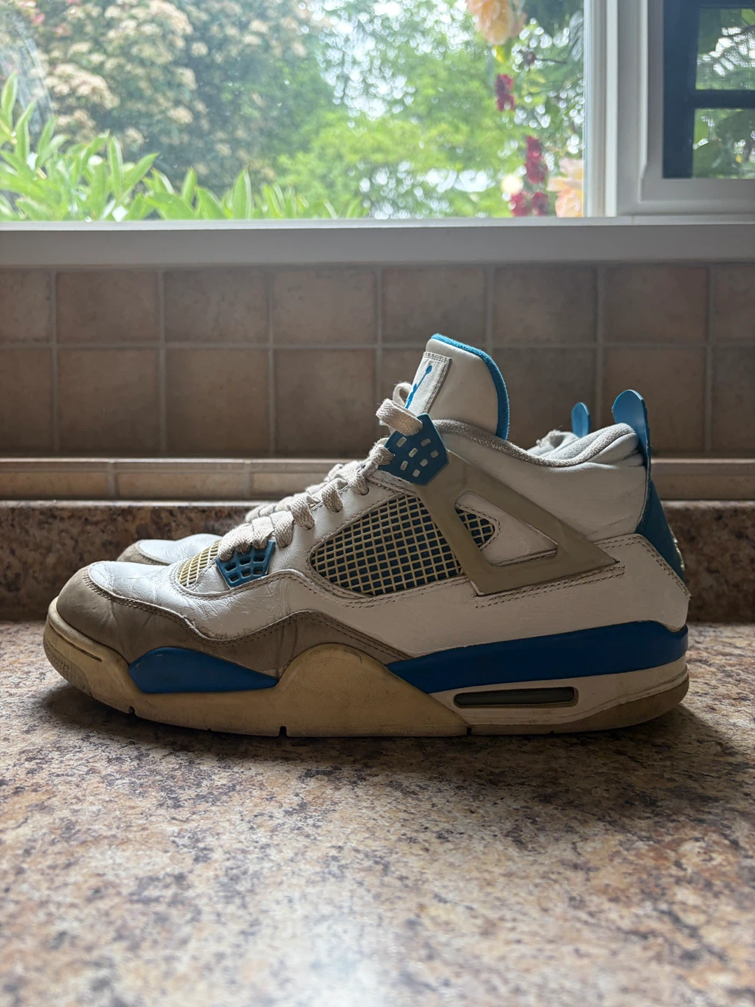 Air Jordan 4 "Columbia" Sneakers - photo 3