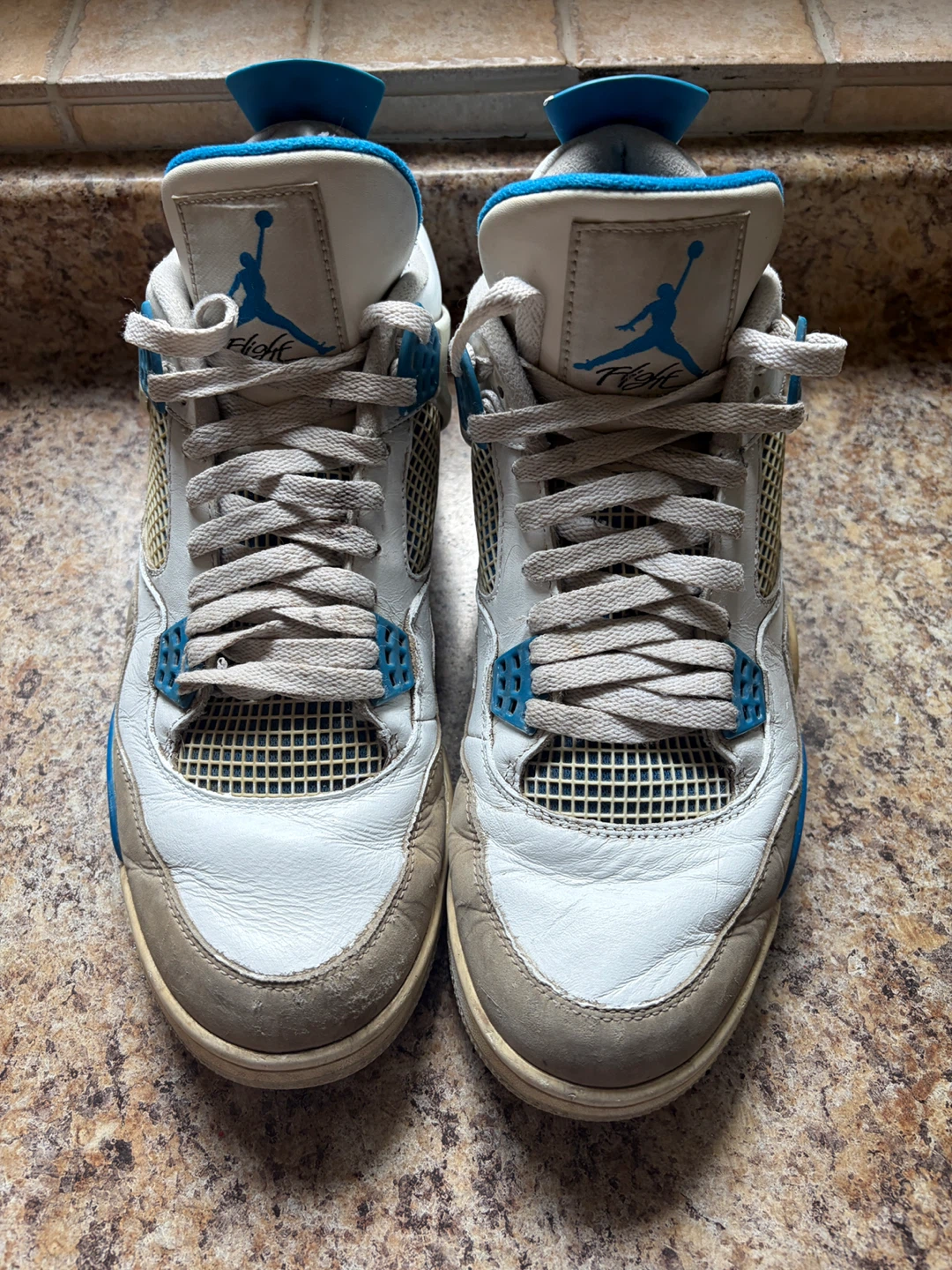 Air Jordan 4 "Columbia" Sneakers - photo 4