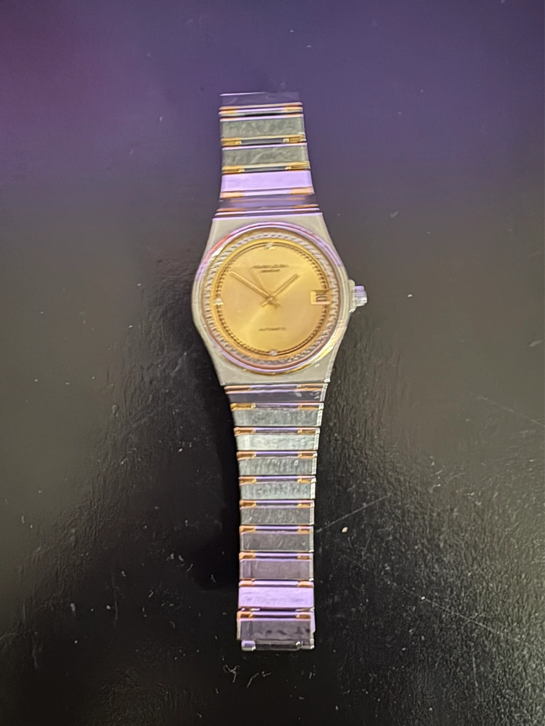 Automatic Gold Tone Stainless Steel