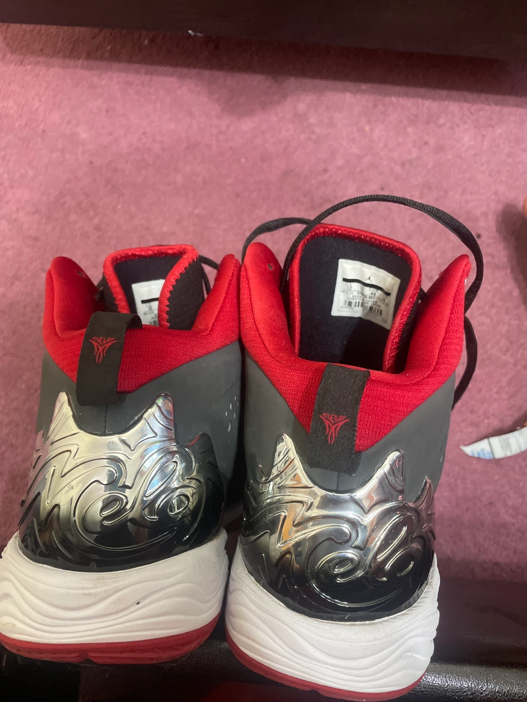 Air jordan Melo M10 Mid Anthracite Red