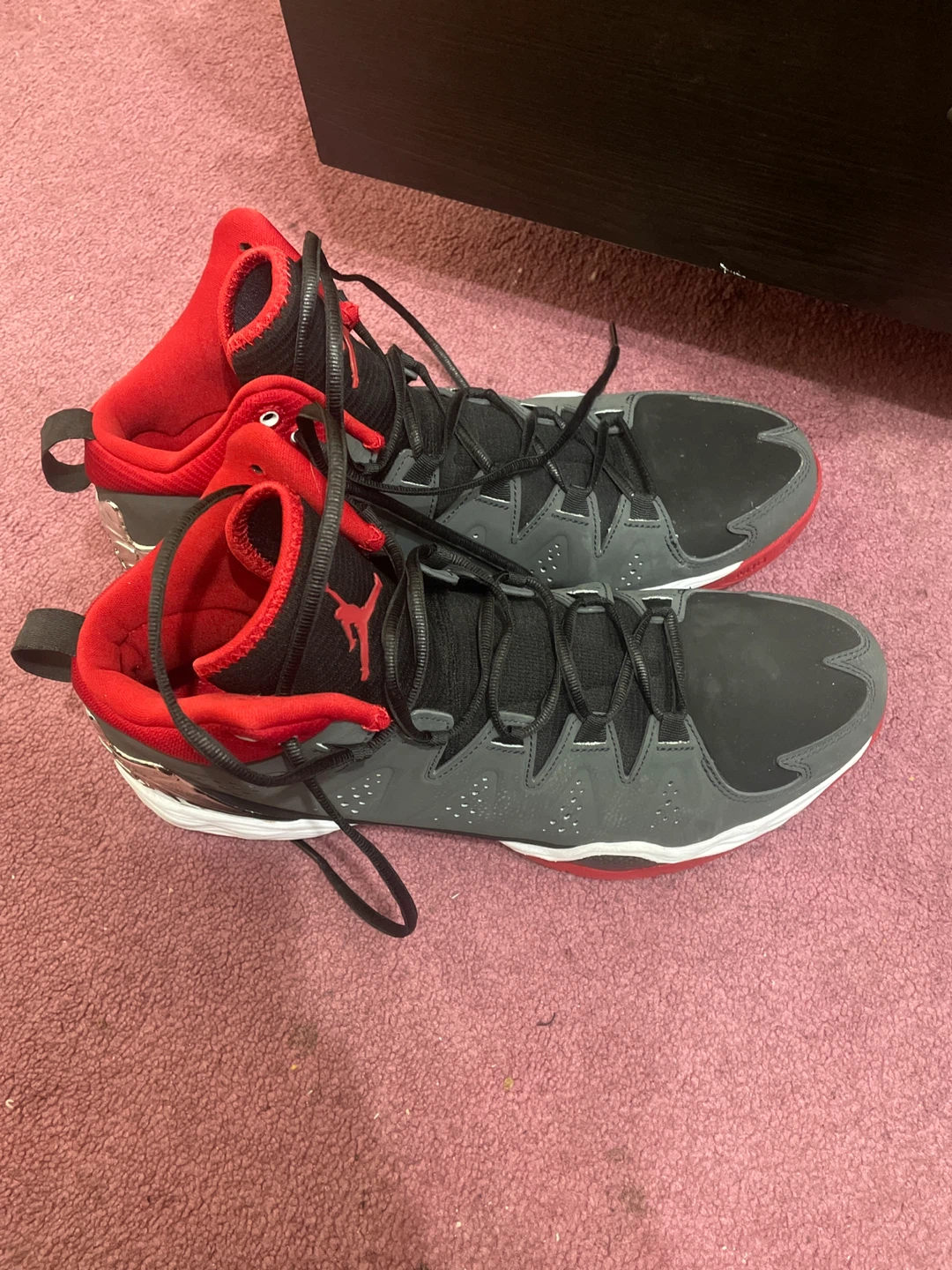 Air jordan Melo M10 Mid Anthracite Red - photo 2
