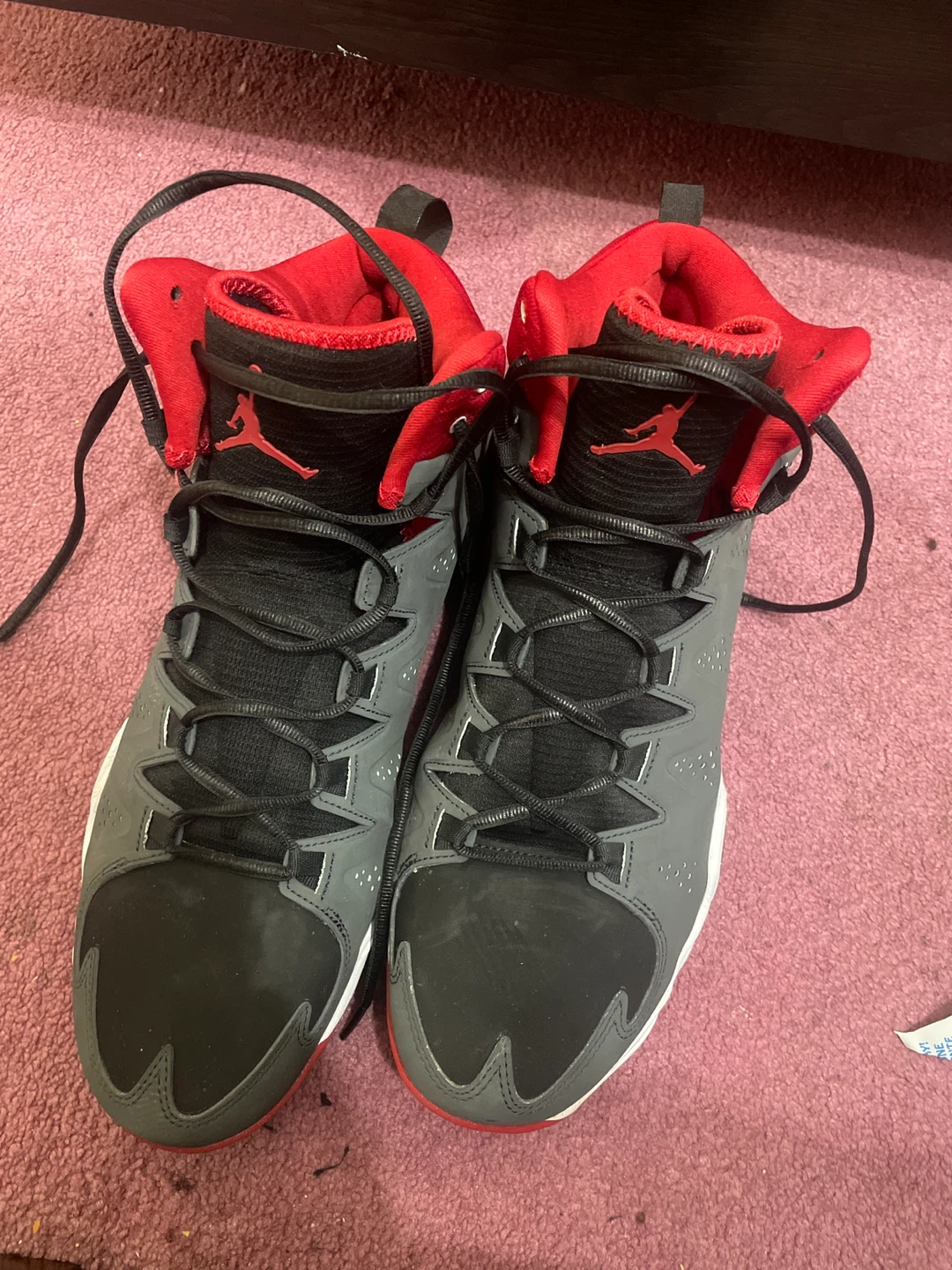 Air jordan Melo M10 Mid Anthracite Red - photo 3