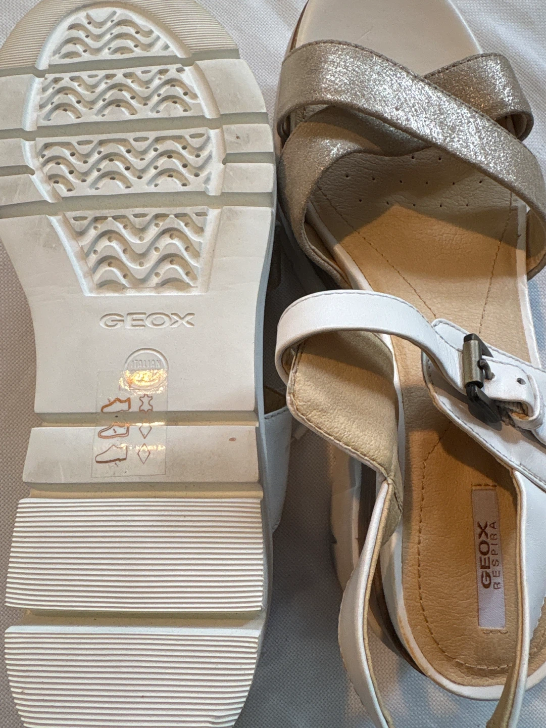 GEOX RESPIRA Women's Platform Wedge Sandals - photo 5