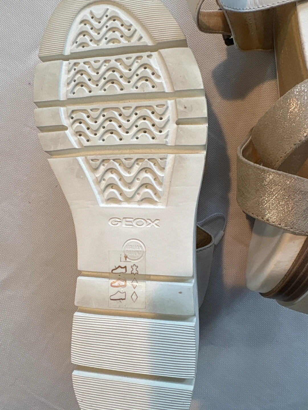 GEOX RESPIRA Women's Platform Wedge Sandals - photo 4