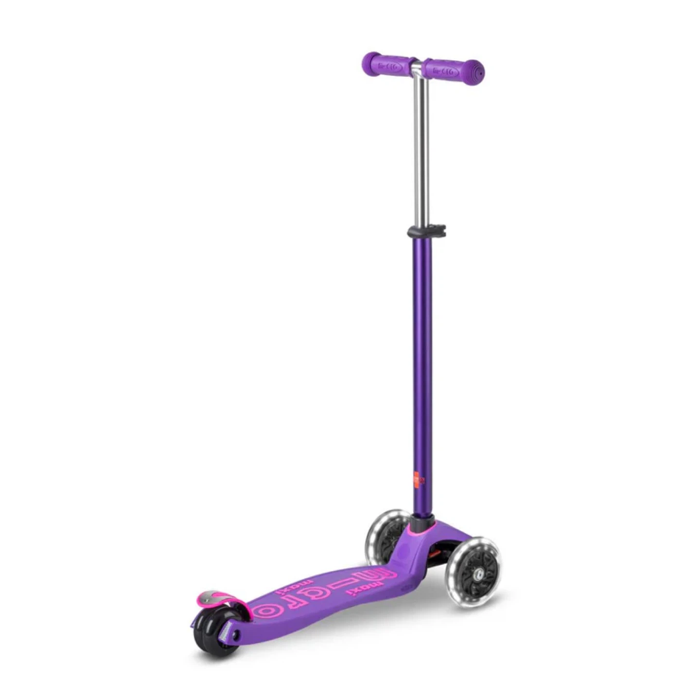 Purple Micro Maxi Deluxe - LED Wheels Kids Scooter - photo 2