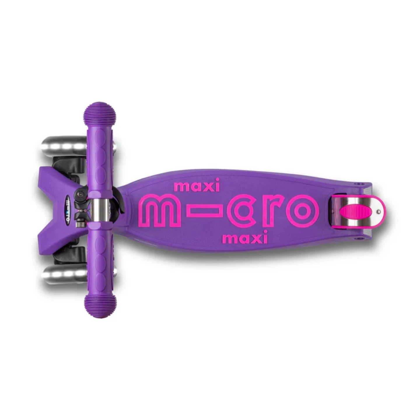 Purple Micro Maxi Deluxe - LED Wheels Kids Scooter - photo 3