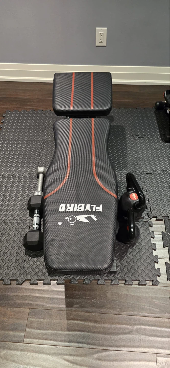 FLYBIRD Adjustable Weight Bench - photo 2