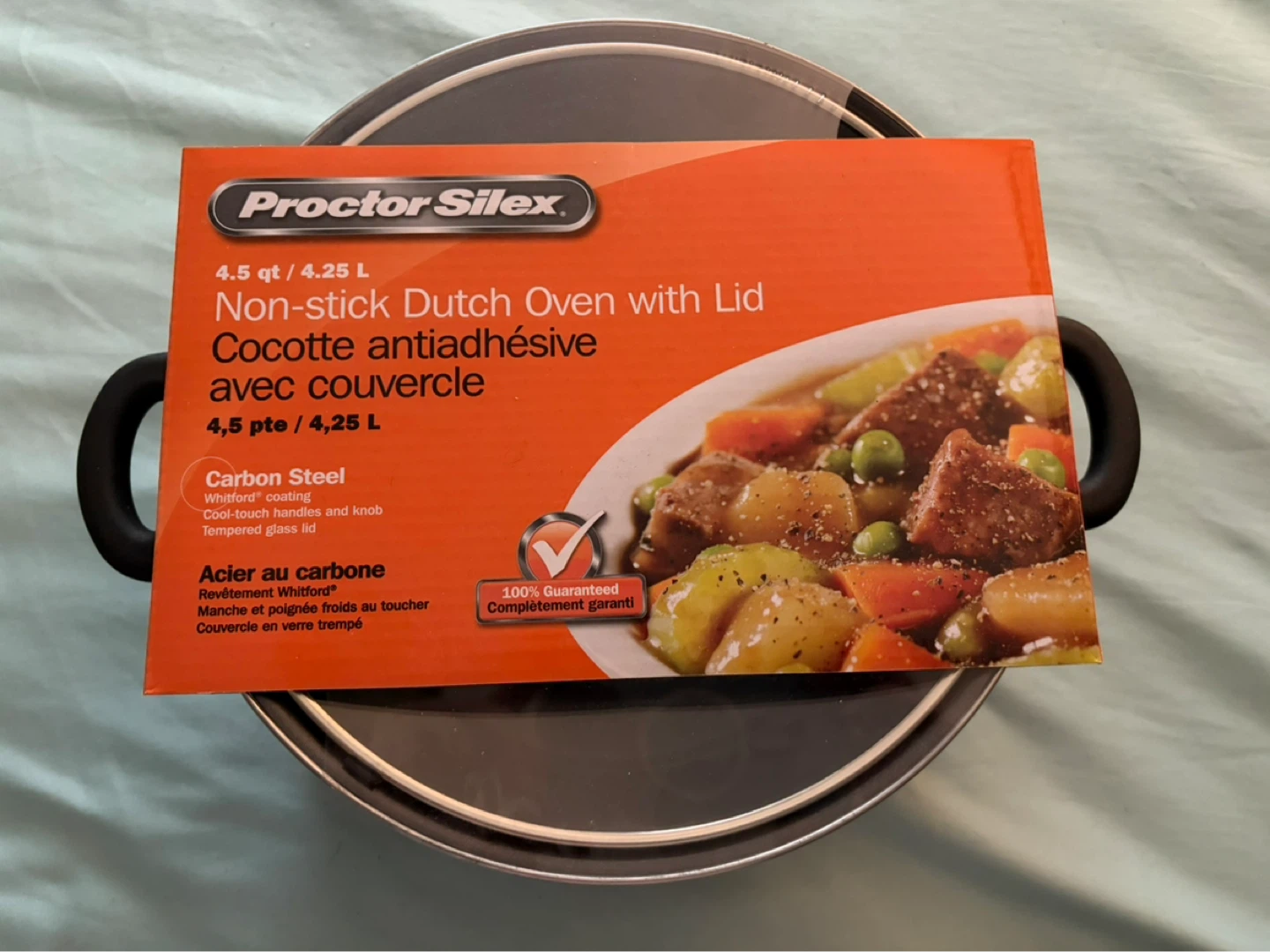 Proctor Silex 4.5 qt Non-stick Dutch Oven with Lid