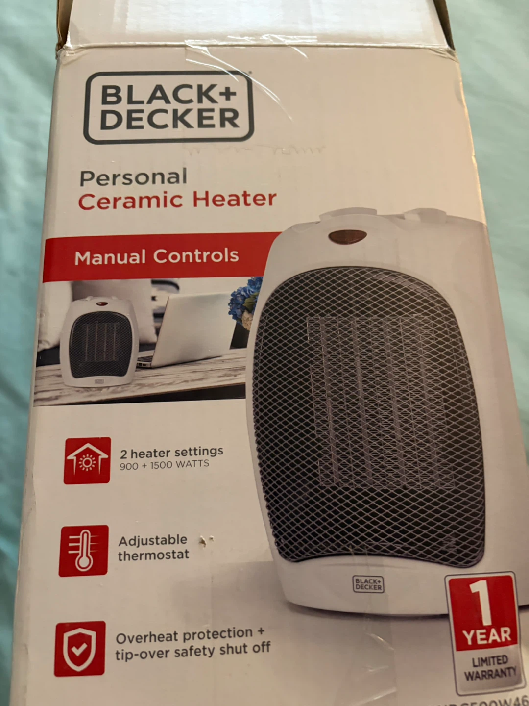 Black+Decker Personal Ceramic Heater