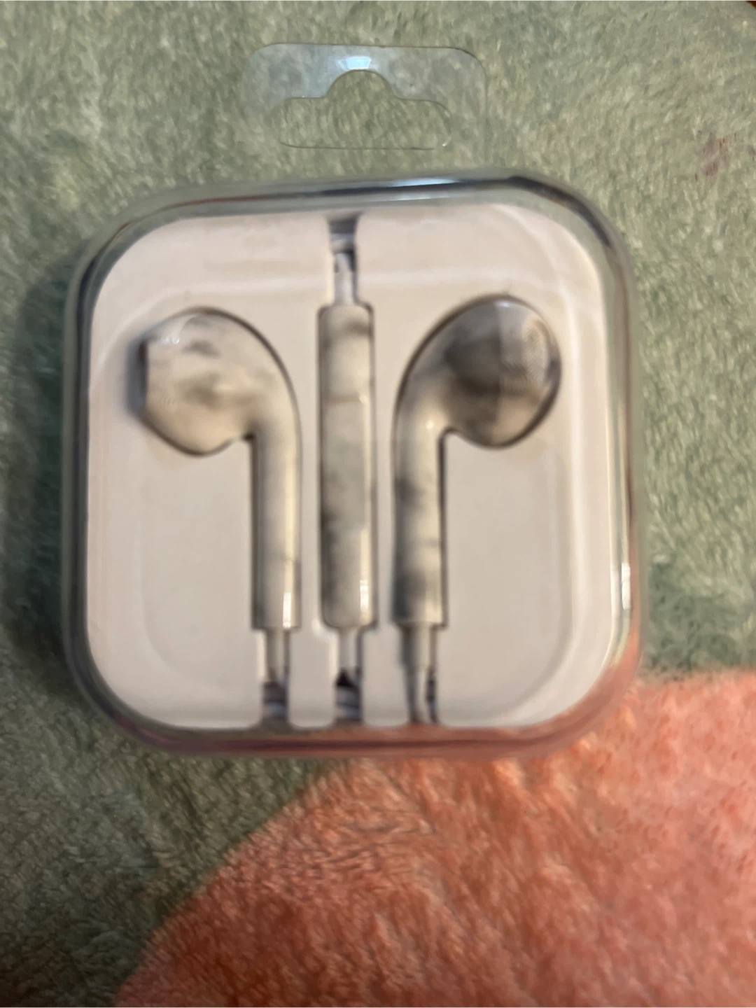 White Earbuds in Case