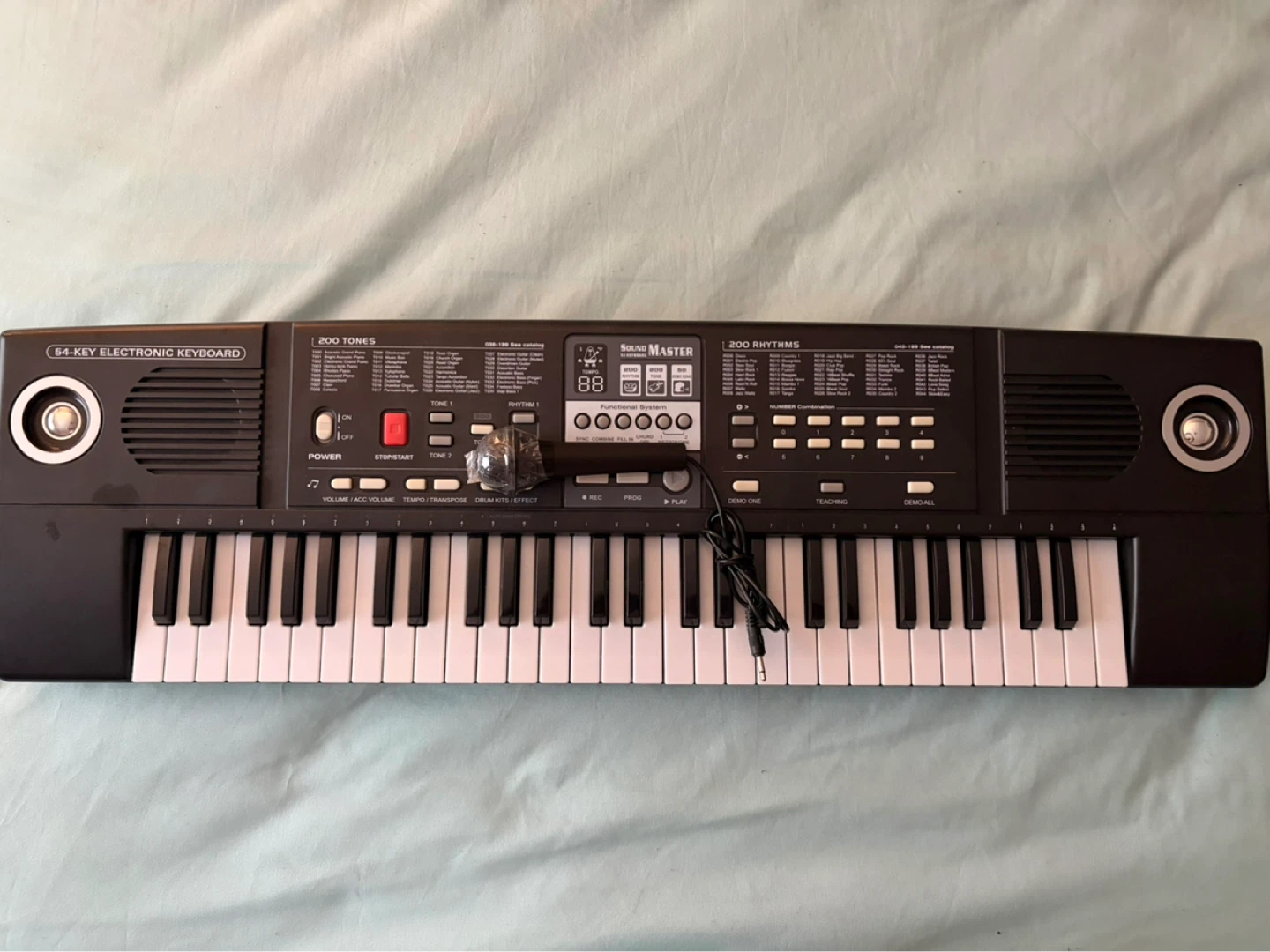 Sound Master 54-Key Electronic Keyboard